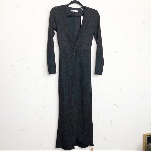 REFORMATION Carlye midi shimmer dress - Picture 7 of 9